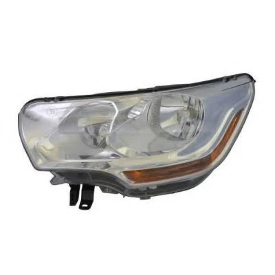 Abbildung von TYC 20 12944 05 2 Scheinwerfer links H7, P21/5W, H1 mit Tagfahrlicht, Positionslicht für Rechtsverkehr Elektromotor CITROËN: C4 II Hatchback