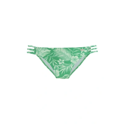 Abbildung von Venice Beach Bikinihose, Damen, Größe: 36, Grün bedruckt