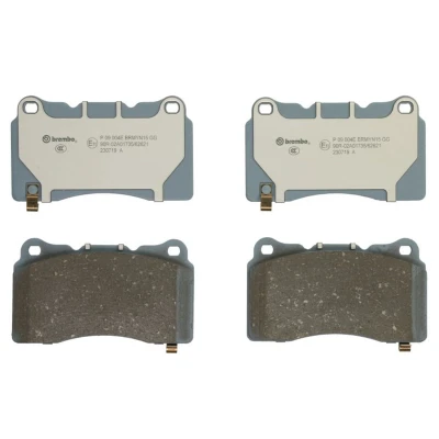Abbildung von Bremsbelagsatz, Scheibenbremse BEYOND LINE EV BREMBO P 09 004E