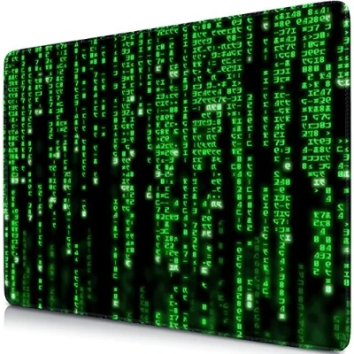 Abbildung von Sidorenko Gaming Mauspad XXL Grün Großes Mousepad 350x260 mm rutschfeste Schreibtischunterlage für und Büro Fransenfreie Ränder Präzises langlebiges Large Mouse pad maxlvl