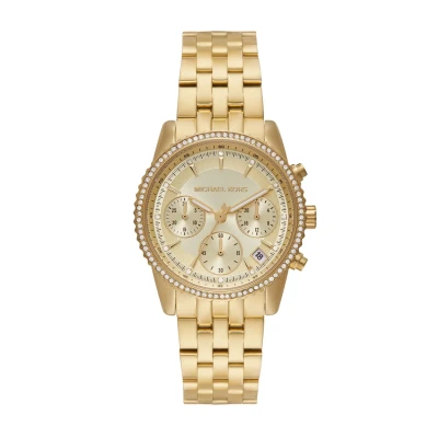 Abbildung von Michael Kors Damen Uhr Gold MK7530