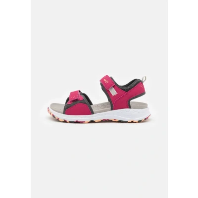 Abbildung von Superfit Criss Cross Unisex Trekkingsandale für Kinder, Größe: 42, Rot/orange Schuhe