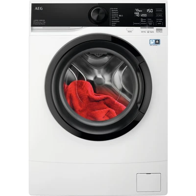 Abbildung von AEG LSR6F75470 Kompakte Waschmaschine mit nur 487 mm Tiefe/Serie 6000 ProSense® / 7,0 kg/Leise/Mengenautomatik/Kindersicherung/Wasserstopp 1400 U/min