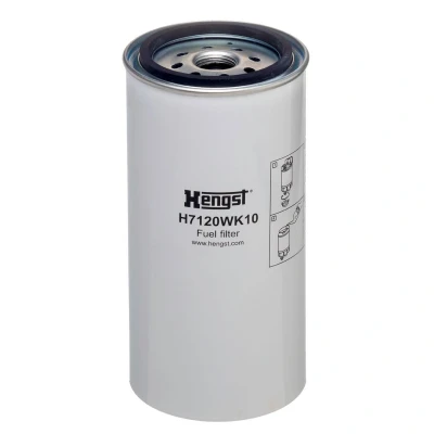 Abbildung von HENGST FILTER H7120WK10 Kraftstofffilter Anschraubfilter
