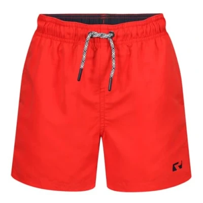 Abbildung von RIPT Jungen Essentials Quick Dry UV 50 Sonnenschutz Badeshorts Badehose, Rot, 11 12 Jahre