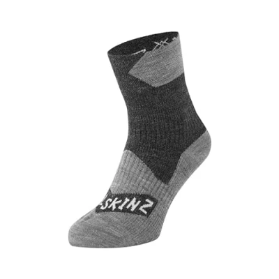 Abbildung von SealSkinz Unisex All Weather Ankle Socken, Black/Grey Marl, L EU