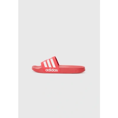 Abbildung von adidas Performance Adilette Shower Liverpool Unisex Badesandale, Größe: 38, Red/white Schuhe