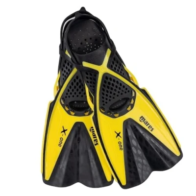 Abbildung von Kinder Flosse Mares Aquazone X One Junior, Schnorchelflosse Unisex, Gelb, XS