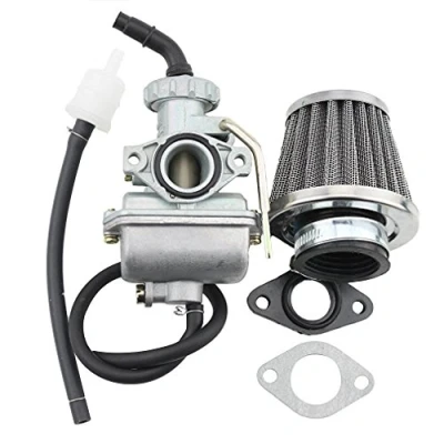 Abbildung von GOOFIT PZ16 16 mm Vergaser mit 35 Air Filter Ersatz für 50 cc 70 90 Horizontal Motor Dirtbike ATV Go Kart