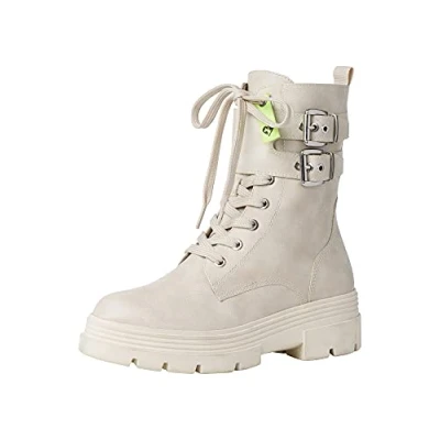 Abbildung von Marco Tozzi Earth Edition Damen 2 25771 27 Boot, Ivory, 38 EU