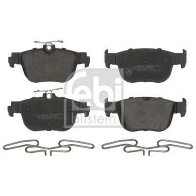 Abbildung von FEBI BILSTEIN 184233 Bremsbelagsatz Hinterachse mit Befestigungsmaterial VOLKSWAGEN: Golf VIII Hatchback, Caddy V Kombi, Variant