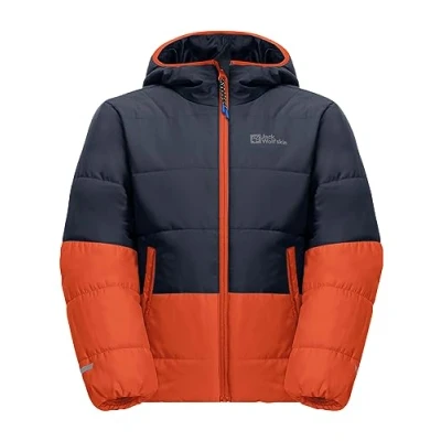 Abbildung von Jack Wolfskin TWO Hills Winterjacke für Kinder, Größe: 140, Carnelian