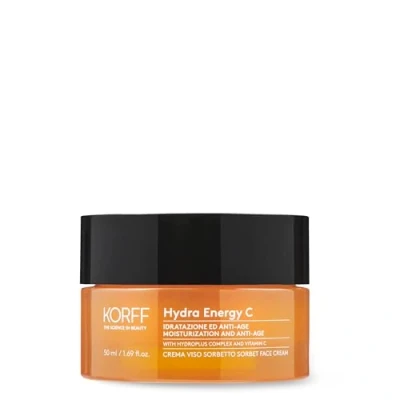 Abbildung von Korff Hydra Energy C Gesichtscreme mit Hydroplus Complex, feuchtigkeitsspendende Formel Hyaluronsäure für normale und gemischte Haut, 50 ml