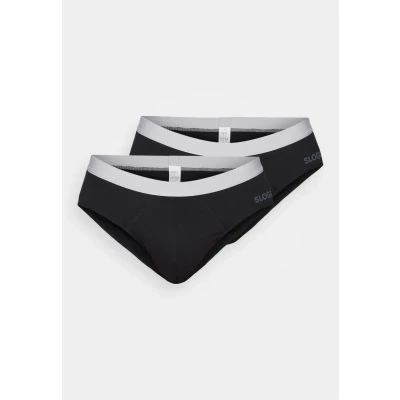 Abbildung von Sloggi 2 PACK Slip, Herren, Größe: XXL, Black