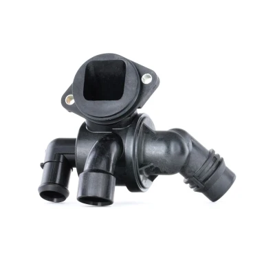 Abbildung von GATES TH48087G1 Kühlwasserthermostat 87 mit Dichtungen Gehäuse AUDI: A6 C6 Avant, A4 B8 C7 SEAT: Exeo Saloon, ST