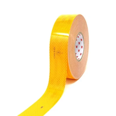 Abbildung von 3M Diamond Grade 983 Scotchlite Konturmarkierung 50mm Reflexfolie Reflexband Finest Folia (Gelb 71, 3 Meter)