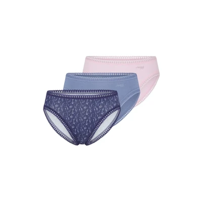 Abbildung von Sloggi GO Crush HIGH LEG 3 PACK Slip, Damen, Größe: Large, Multiple colours