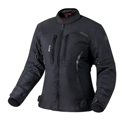 Abbildung von OZONE MOTO Delta IV Lady Motorradjacke Damen Wasserdichte Membran Ellenbogen und Schulterprotektoren 3 Belüftungskanäle Reflektierende Elemente