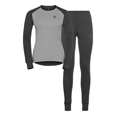 Abbildung von ODLO Funktion Active ECO SET 2 Teilig Tights, Damen, Größe: XL, Grau (231)
