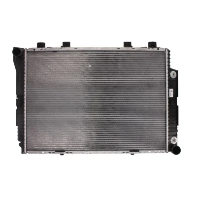 Abbildung von NRF 55316 Kühler, Motorkühlung Aluminium 668 471 42 mit Anbauteilen Kühlrippen gelötet MERCEDES BENZ: S Class Saloon