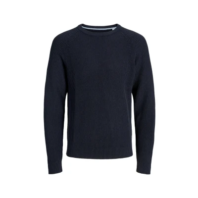 Abbildung von Jack &amp; Jones Strickpullover, Herren, Größe: Large, Sky captain