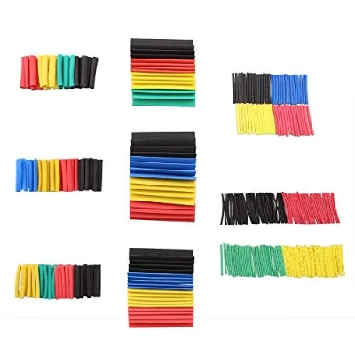 Abbildung von ARCELI 328 PCS Wärmeschrumpfschlauch Set, SIM &amp; NAT Verhältnis 2: 1, elektrisch isolierte Schläuche, verschiedene Schrumpfschläuche (8 Größen / 5 Farben)