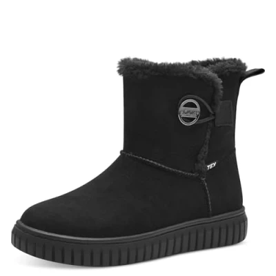 Abbildung von s.Oliver Jungen Winterstiefel Gefüttert Wasserabweisend, Schwarz (Black), 33 EU