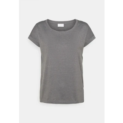 Abbildung von VILA Vidreamers PURE Sunoos Tshirt basic, Damen, Größe: XS, Medium grey melange