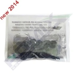 Abbildung von Clipsatz, Motorabdeckung ROMIX 90232