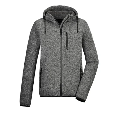Abbildung von G.I.G.A. DX Herren Strickfleecejacke/Fleecejacke mit Kapuze GW 54 MN KNTFLC JCKT, schwarz, L, 42275 000