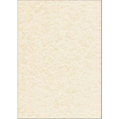 Abbildung von SIGEL DP655 Hochwertiges Struktur Papier / Karton Pergament champagne, A4, 50 Blatt, Motiv beidseitig, 200 g, Urkundenpapier, aus nachhaltigem