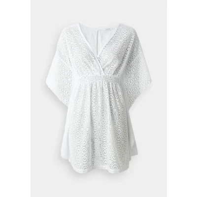 Abbildung von LASCANA Longbluse, aus Lochspitze, lockeres Blusenkleid, Tunika