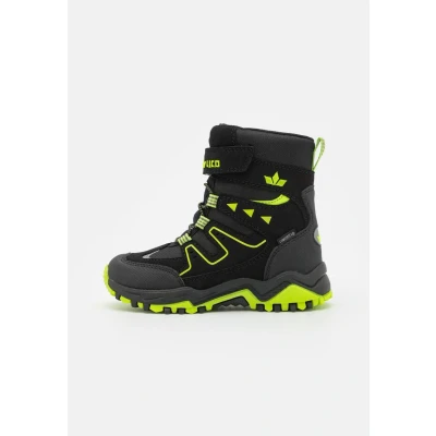Abbildung von LICO Raseborg Schnürstiefel für Kinder, Größe: 31, Black/lemon Schuhe