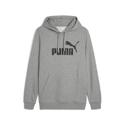 Abbildung von Puma LOGO Kapuzenpullover, Herren, Größe: XXL, Medium gray