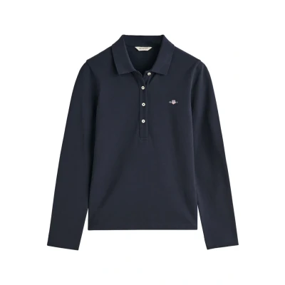 Abbildung von Gant Langarm Poloshirt »SLIM SHIELD LS PIQUE POLO«