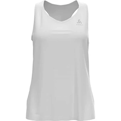Abbildung von Odlo Crew Neck Essential Tank Top Damen Weiß, Größe XL