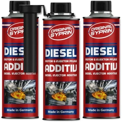 Abbildung von SYPRIN Original Diesel Additiv Kraftstoffzusatz für Motorsystem I Dieseladditiv Kraftstoffadditiv Injektoren Injektor 3X 250ml