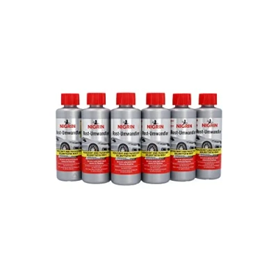 Abbildung von NIGRIN Rostumwandler, 6 x 200 ml, rostlösend, Rostentferner, hemmt das Weiterrosten, entrostet selbstaktiv, Mehfarbig