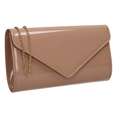 Abbildung von SwankySwans Damen Alisa Clutch Tasche, Nude