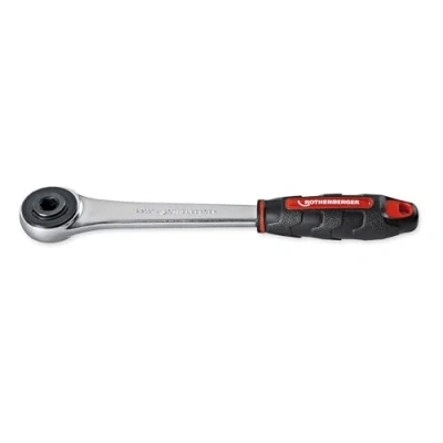 Abbildung von Rothenberger Industrial Umsteck Ratsche Ø 1/2&quot; mit 4 Kant Satz, 027180E