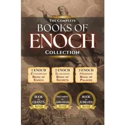 Abbildung von THE COMPLETE BOOKS of Enoch Collection: 1 (Ethiopian Enoch), 2 (Slavonic Secrets), 3 (Hebrew Heavenly Palaces), Plus Apocryphas: Giants, Jubilees and Testament Abraham