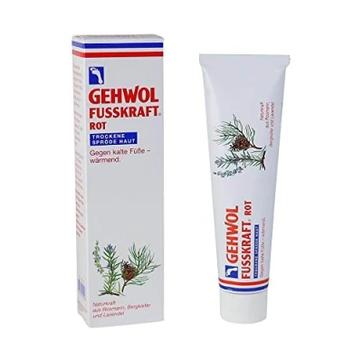 Abbildung von Gehwol Fußkraft rot, trockene Haut, 125ml, Fußpflege