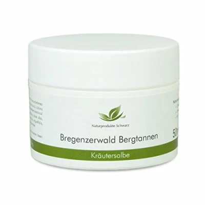 Abbildung von Naturprodukte Schwarz Bregenzerwald Bergtannen Kräutersalbe mit Eukalyptus &amp; Pfefferminze, 50ml
