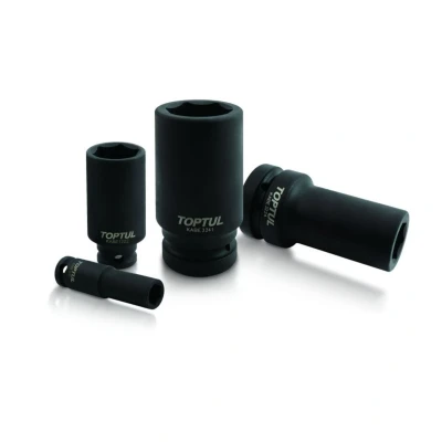 Abbildung von Schlag Stecknuss TOPTUL 1/2 zoll 30 mm 6 kant lang