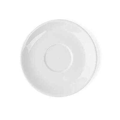 Abbildung von Holst Porzellan UTA 114 Universal Untertasse 14 cm, Spiegel 5,2 weiß, x 2 6 Einheiten