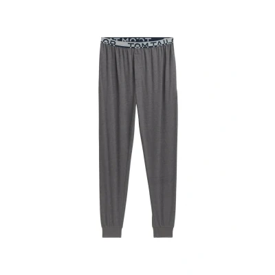 Abbildung von TOM Tailor Lange Nachtwäsche Hose, Herren, Größe: 54, Dark grey