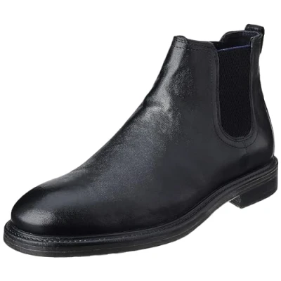Abbildung von Geox Herren U Aurelio Ankle Boot, Black, 44 EU