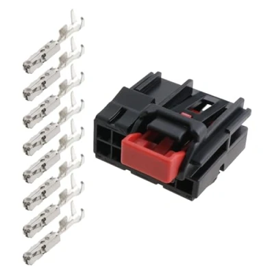 Abbildung von OTOTEC 1 Satz 8 poliger Nicht Versiegelter Autostecker Ersatzteil 1K8972928 Kompatibel mit Audi VW Seat Skoda Kabelstecker
