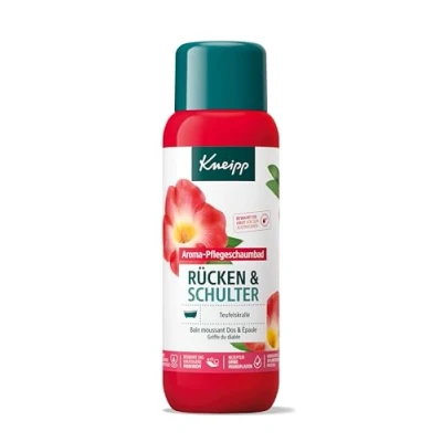 Abbildung von Kneipp Aroma Pflegeschaumbad Rücken &amp; Schulter Wohltuend für Rücken, Nacken und Rezeptur ohne Mikroplastik 400ml
