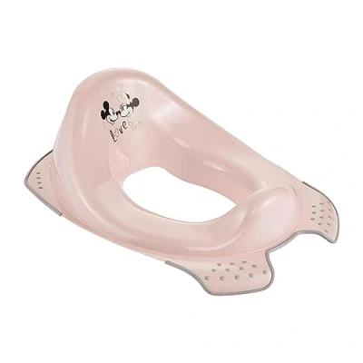 Abbildung von keeeper Minnie Kinder Toilettensitz, Ab ca. 18 Monate bis 4 Jahre, Anti Rutsch Funktion, Ewa, Nordic Pink